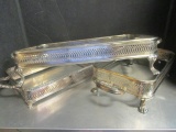 Three Stainless Casserole Dish Holders.