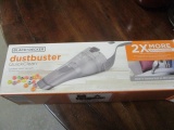 Black & Decker Cordless Hand Vac, Dust buster Quick Clean.
