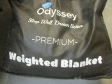 Odyssey Sleep Well Premium Weighted Blanket in Package.