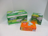 New  Swifter Dusters Kit, Sweeping Cloths, and Sweeper Wet Cloths.
