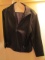 Boston Harbour Ladies Black Leather Jacket