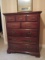 Thomasville Mahogany 5 Drawer Chest