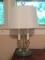 Brass Dolphin Fish Candlestick Lamp