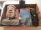 Cabela's 12MP Trail Camera, Remington Shooting Glasses, Black Leather Pistol