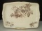 Vintage Ironstone Transferware Platter
