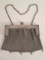 Antique German Silver Metal Mesh Evening Bag