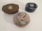 Three Antique Vanity Trinket Boxes