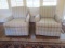 Pair of Custom Covered Arm Chairs