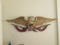 Midcentury Sexton Patriotic Eagle and Shield Cast Aluminum Plaque
