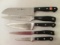 Five Wusthof Solingen Germany Kitchen Knives