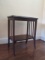 Painted Arts & Craft Style Tiered Table
