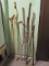 Eight Live Edge Walking Sticks/Canes
