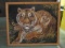 Original Framed Tiger and Cub Artwork