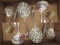 Vintage Sterling Ladles, Tomato Server and Spoons