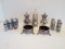 Silverplated Shakers, Salt Cellars and Pepper Mill