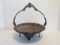 Vintage Victorian Silverplated Bridal Basket