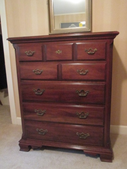 Thomasville Mahogany 5 Drawer Chest