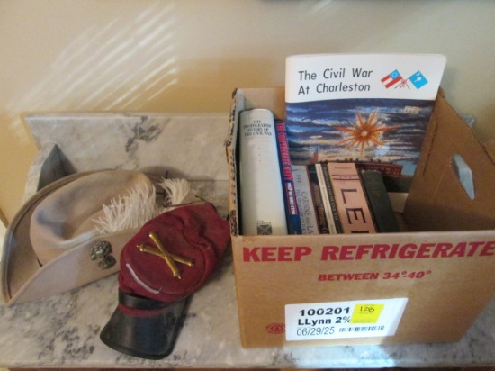 Civil War Literature and Replica Confederate Hats