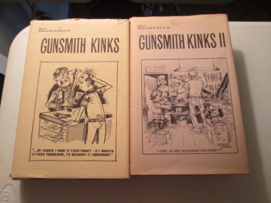 1984 Nineteenth Printing of Bob Brownell's "Gunsmith Kinks Vol I & II"