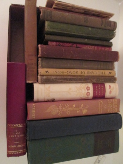 Grouping of Late 1800-Early 1900 Books and Primary Readers