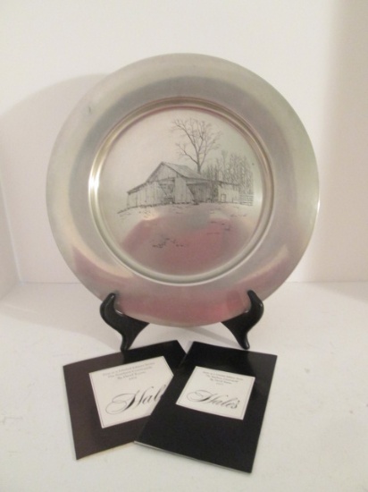 1972 Darell Koons First in Limited Edition Series "The Southern Countryside" Pewter