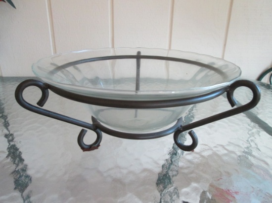 Wrought Iron Centerpiece Bowl