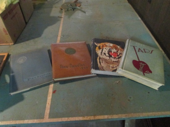 1949 and 1950 Clemson College "Taps" Yearbooks and 1952 and 1953 "Pine Needles"