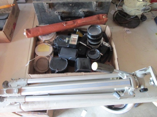 Canon AE-1 Program 35mm Camera, Canon No. 900376 1:2.8 f=28mm Lens,