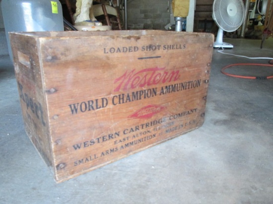 Old Western Xpert Wooden Ammo Box