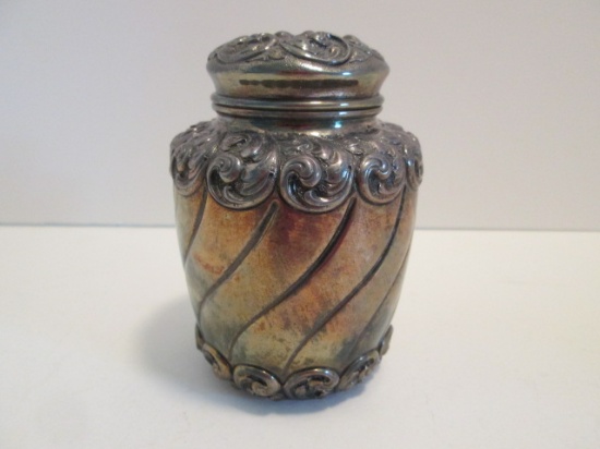 Victorian Sterling Vanity Jar