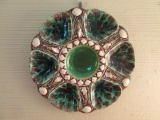 Antique Minton Majolica Oyster Plate
