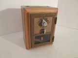 Little Wood Works Post Office Lock Box Coin Bank