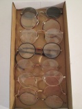 Eight Antique Eye Glasses