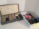 1950s Korean War Era Army Military Campaign Pins, Service Medals, Buttons,