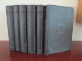 Six 1926 Edition Leather Bound 