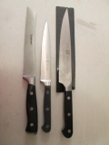 Two Henckels and One Cuisinart Kitchen Knives