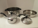 Farberware Stainless Steel Strainer Pot, Stock Pot and 12