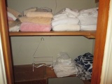 Hall Linen Closet Contents-Nice Bath Towel, Hand Towels, Wash Cloths, Sheet Set