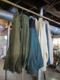 Seven Jackets-Two Army Jackets, Dunbrooke, Newport Harbor, LL Bean and London Fog