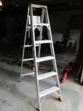All American Ladder Aluminum Folding 6' Step Ladder