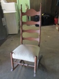 High Back Turned Spindle Rocker