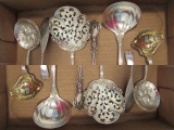 Vintage Sterling Ladles, Tomato Server and Spoons