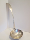 Antique J. Guthre Coin Silver Ladle