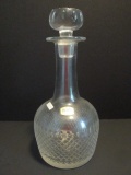Atlantis Hand Blown Cut Crystal Decanter