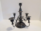 Vintage Manhattan Silver Co. Silverplated 5 Lite Candelabra