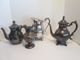 Silverplated Coffee Pots and Pitchers