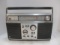 Lloyds 8 Track Am/FM Stereo Radio, Powers on with Built-in Cord.