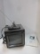 SR 3000 Series Portable 9'' Color TV with Remote. Powers On.