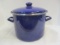 Royal Blue Stock Pot. Six Quart.