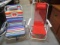 Two Beach Lounge Chairs.